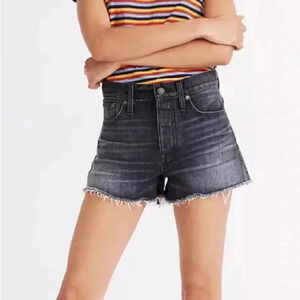 Madewell Relaxed Denim Shorts Calverley Wash
